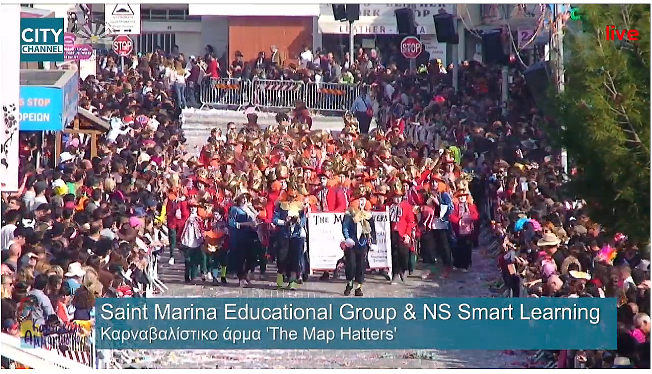 Kαρναβάλι Αμμοχώστου Saint Marina & NS Smart Learning – The Map Hatters