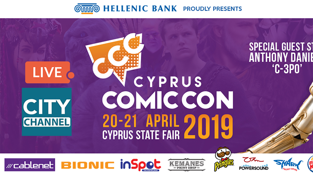 WATCH LIVE | CYPRUS COMIC CON 2019 – DAY 2