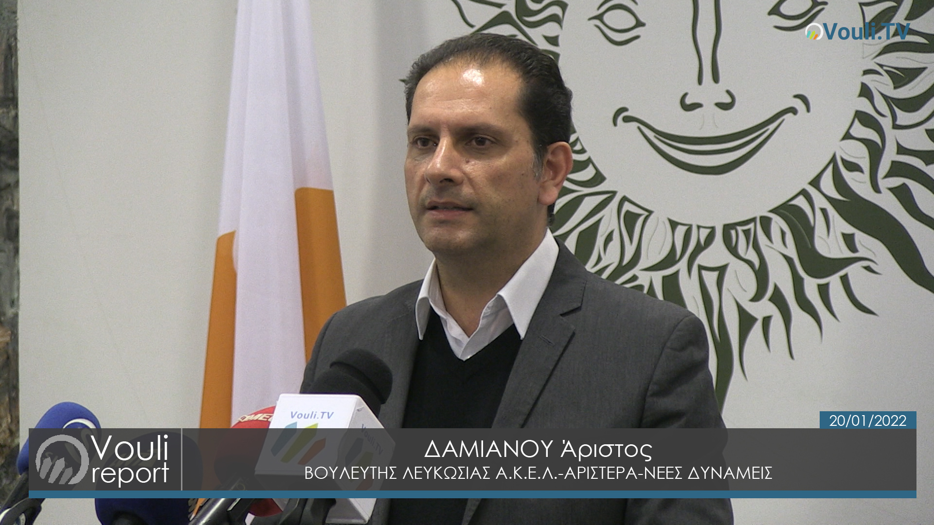 Άριστος Δαμιανού | Επιτροπή Εσωτερικών 20/01/2022