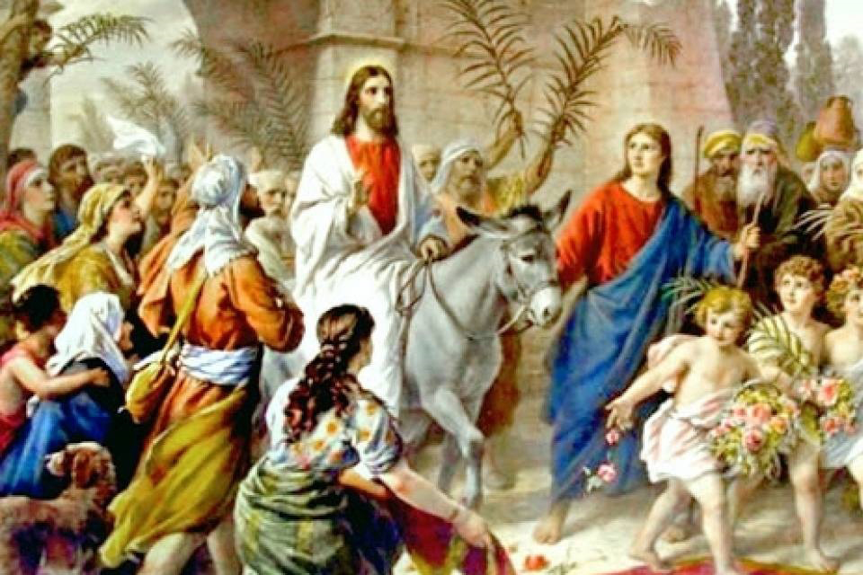 Kυριακή των Βαϊών: Ο Χριστός εισέρχεται στα Ιεροσόλυμα «καθήμενος επί πώλον όνου»