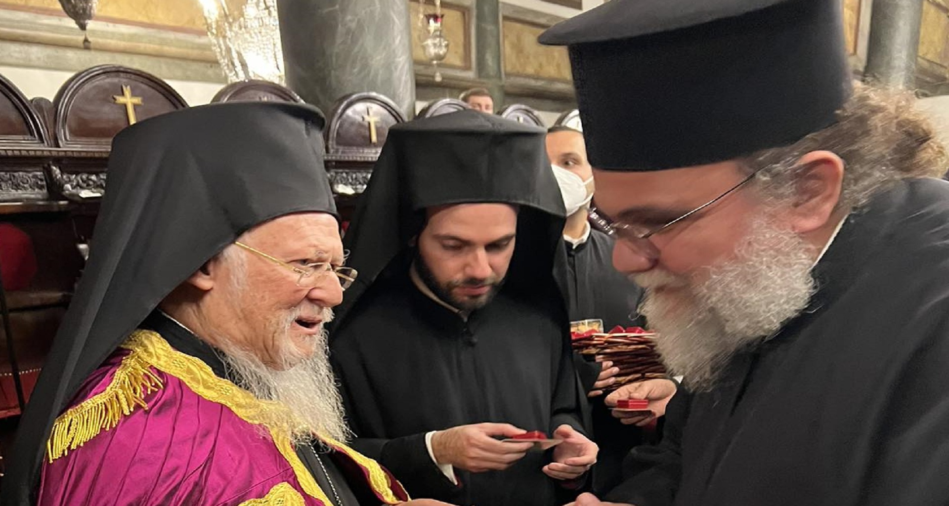 Περισσότερη σύσφιξη δεσμών μεταξύ Οικουμενικού Πατριάρχη και Μητροπολίτη Ησαΐα Κυκκώτη.
