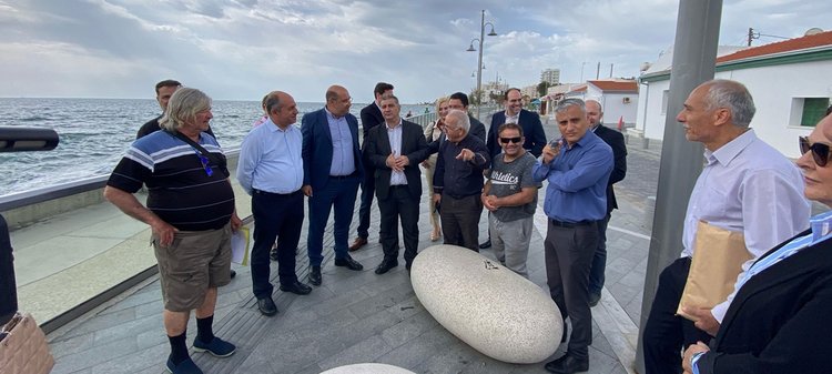 Κοινοβουλευτική Επιτροπή Προσφύγων – Επιθεώρηση εργασιών στην τουρκοκυπριακή συνοικία της Πιαλέ Πασιά