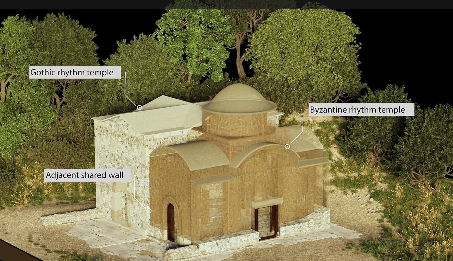 H Αρχαία εκκλησία της Τόχνης ανακτήθηκε μέσω εικονική πραγματικότητα (βίντεο)