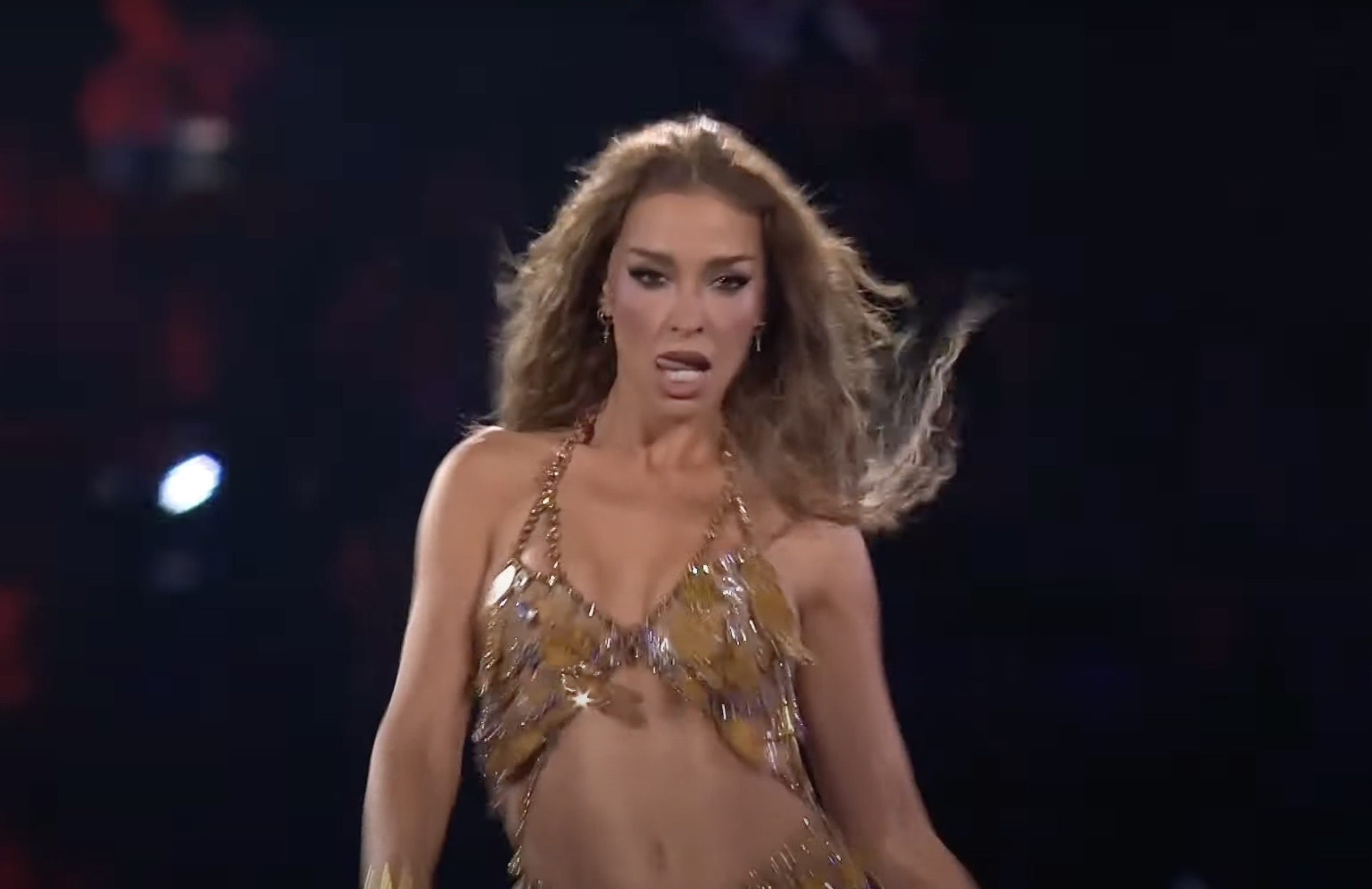 Eleni Foureira opens the first semi final