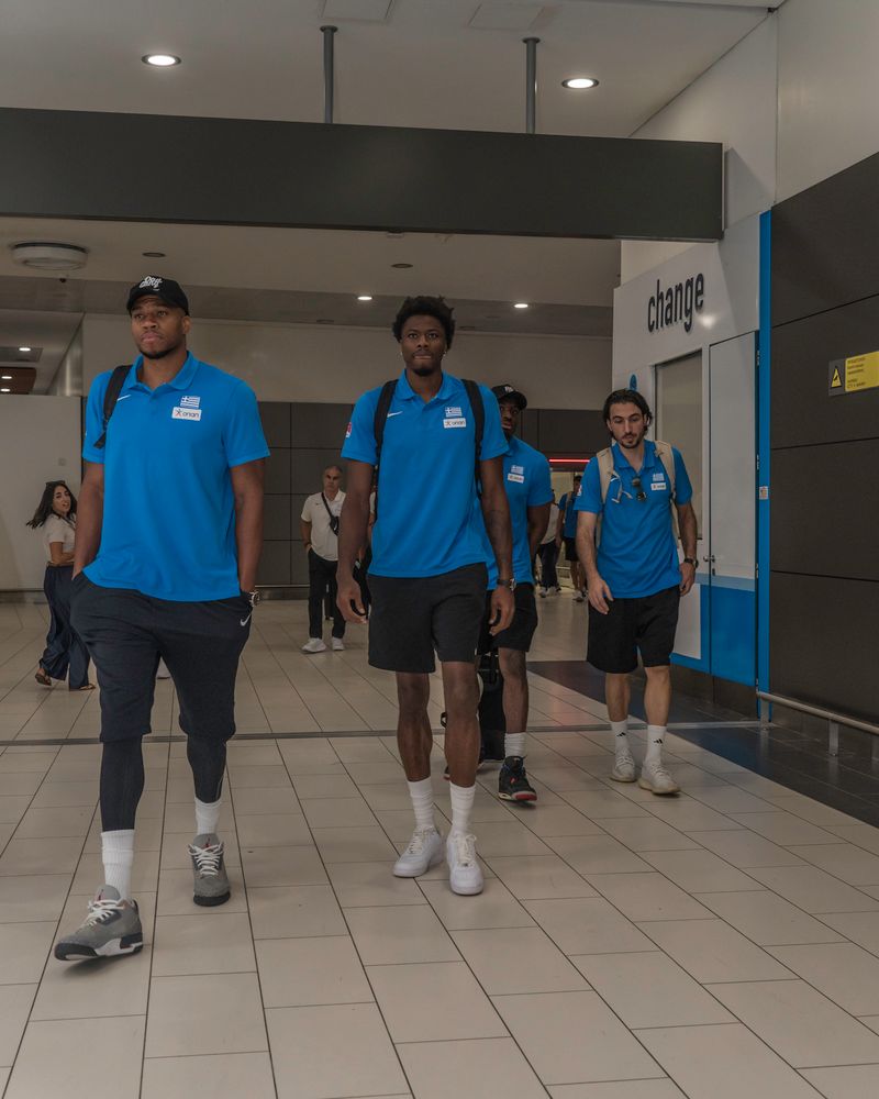 Προσγειώθηκε Κύπρο η Εθνική Ελλάδας ενόψει FIBA EuroBasket 2025