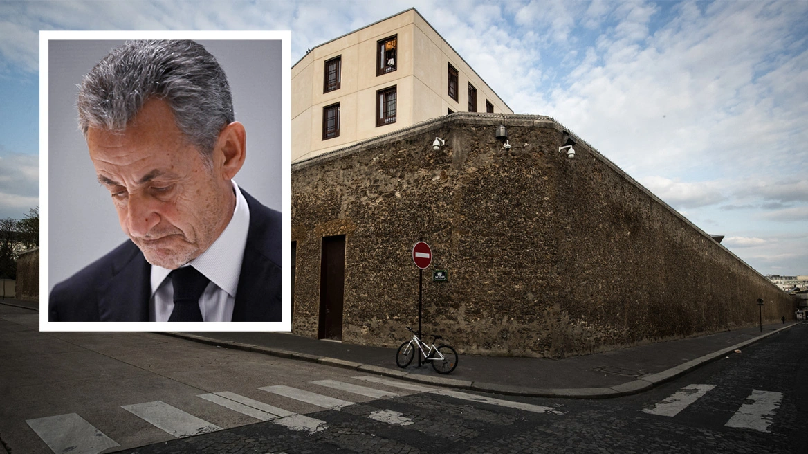 «Δεν με φοβίζει η φυλακή», λέει ο Σαρκοζί λίγο πριν οδηγηθεί στο κελί του – Οι συνθήκες κράτησής του στη La Santé