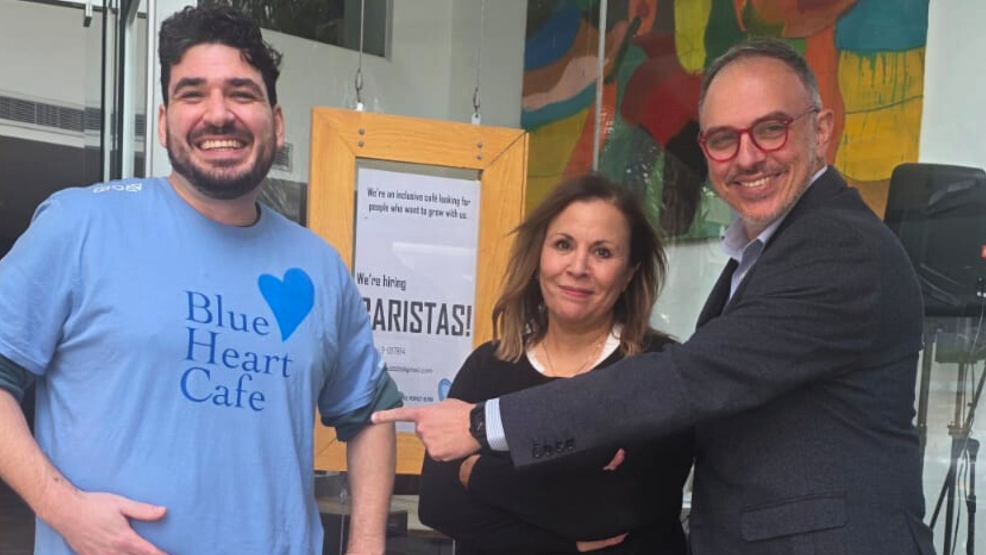 Blue Heart Café: Ένα καφέ με καρδιά στη Λευκωσία