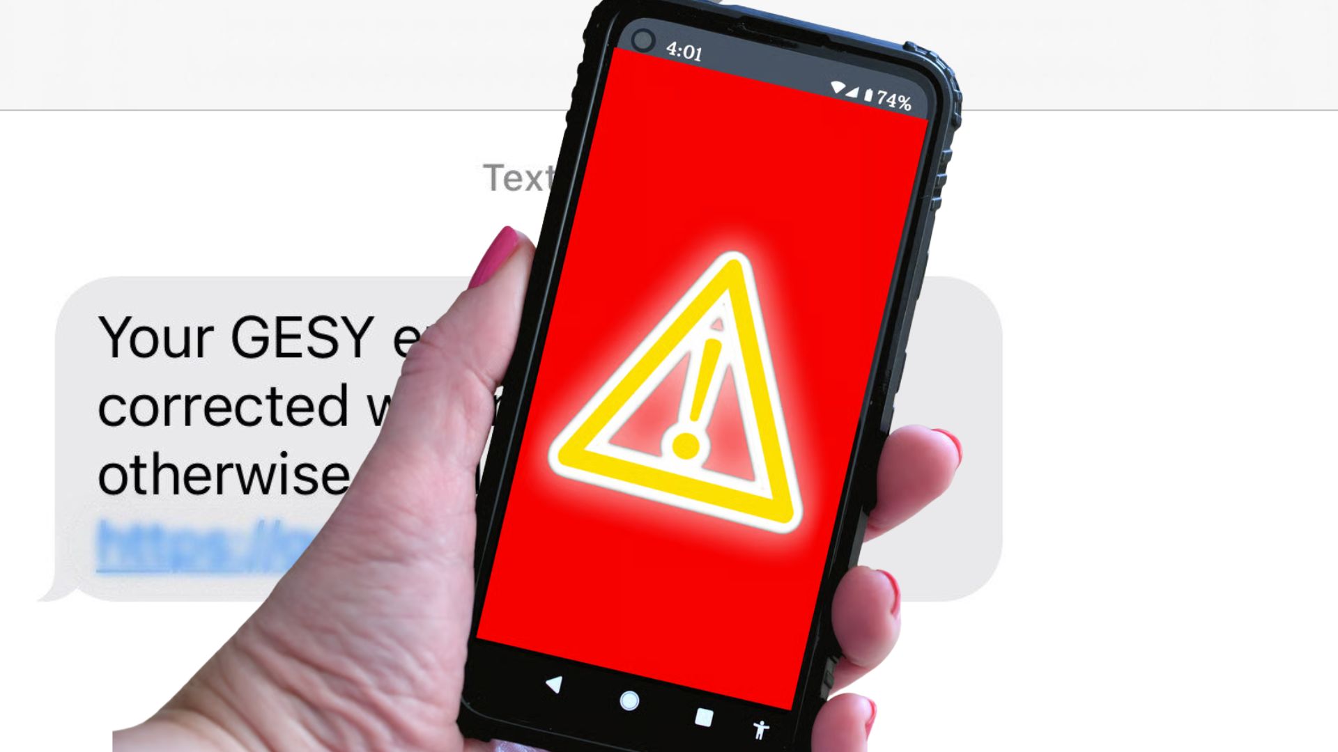 Ύποπτα μηνύματα (SMS) που παριστάνουν ψευδώς το ΓΕΣΥ