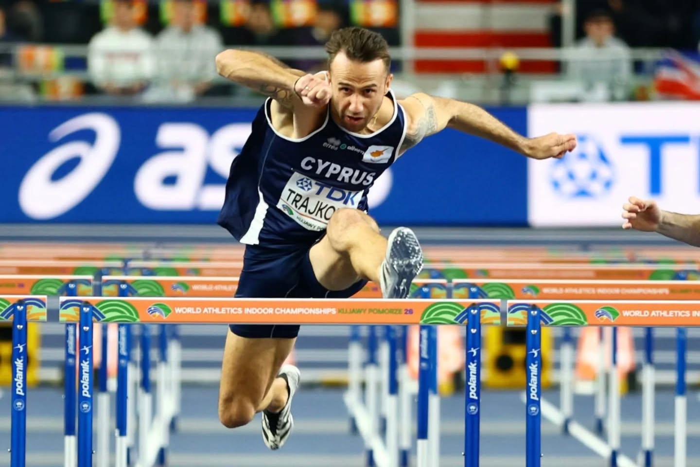 Τραϊκοβιτς στα ημιτελικά των 60μ. με εμπόδια στο Παγκόσμιο Κλειστού Στίβου
