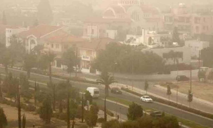 Αποπνικτική η ατμόσφαιρα-Τα επίπεδα σκόνης ανά επαρχία